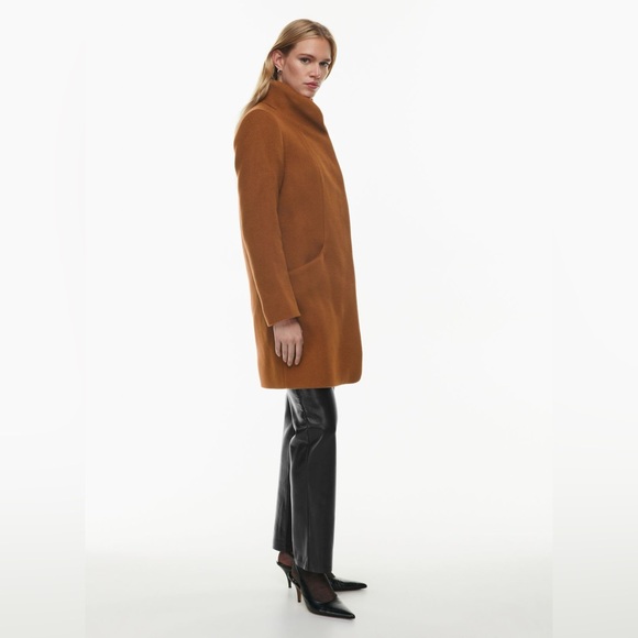 Wilfred Cocoon Coat – Size XS (Colour: Cigar) - Picture 3 of 14